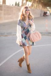 PATCHWORK DRESS