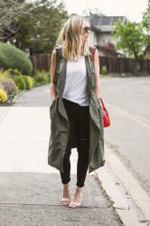 trench coat vest