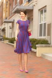 at the belmont | spring dress from karina