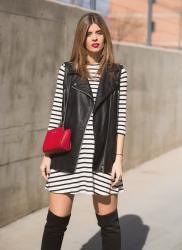 STRIPED DRESS