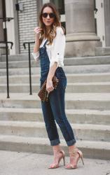 How to Wear Overalls: Dressed Up Overalls + WIWT Link Up