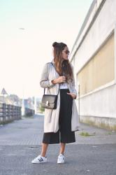 culottes + sneakers