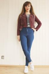 Burgundy Leather Jacket