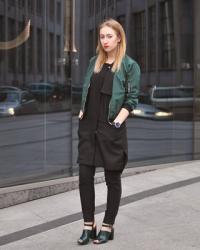 Stylizacja z bomber jacket