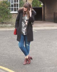 OOTD: Palm print shirt