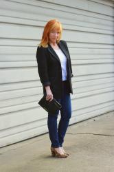 Vintage Blazer & Leopard Pumps: Dream Date