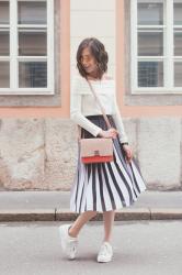 #graziagirl - Pleated skirt