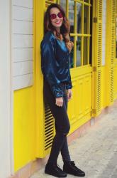 TENDENCIA: CÓMO USAR UNA CHAQUETA TIPO BOMBER