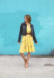 What I Wore | Vintage Yellow