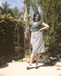 Me Made Pencil Skirt (Vintage Simplicity 3257 Review)