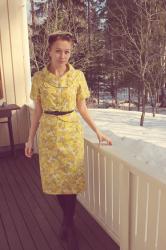 1960s two-pieced suit // Easter outfit