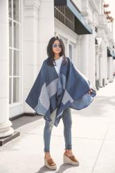 PATCHWORK PONCHO