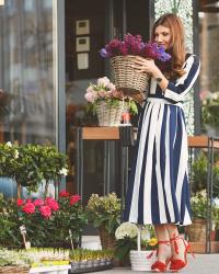 Striped dress