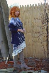 Crochet Cardigan & Slip Dress: Creature Of Habit