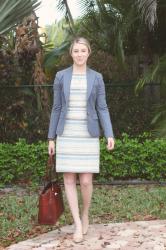 Blue stripes