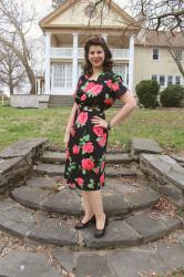 Rosey Easter Dress