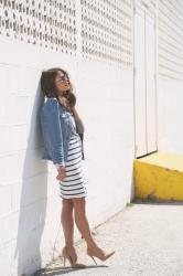 sporty|striped|skirt