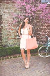 White Lace Mini Dress