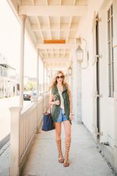 Outfit Quickie: Spring Gladiator Sandals
