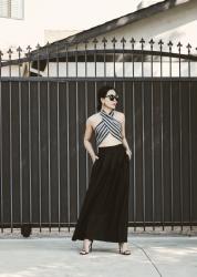 Friday Night: Wrap Top & Maxi Skirt