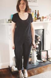 Minimal cord jumpsuit