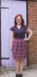 Sew Over It Tulip Skirt and Shawl Collar Blouse