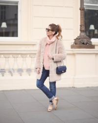 PINK AND BEIGE