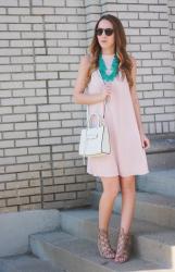 Blush and Turquoise 