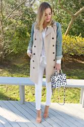 3 WAYS TO STYLE A TRENCH VEST  + LINK UP