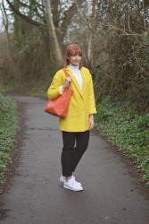 How to Wear Yellow | With Black, White and Orange + the #iwillwearwhatilike Link Up