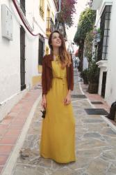 VESTIDO AMARILLO