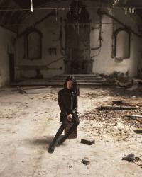 Abandoned church photo shoot