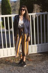 Culotte a rayas