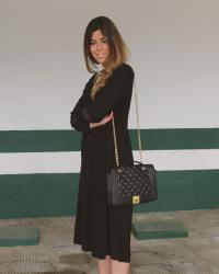 Midi Black Dress