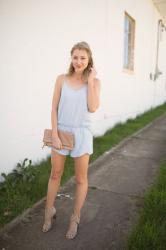 Chambray Romper