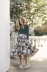 The Floral Midi