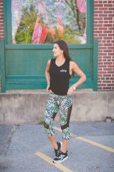 Weekly Workout Routine: Mesh Panel Leggings