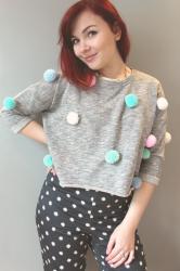 ASOS & Zoella Pom Pom Jumper DIY