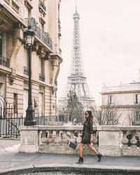 Chanel Tweed Jacket and Little Black Lace Dress