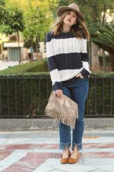 Stripes and fringes