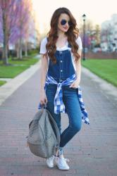 NY&CO Soho Collection Denim Overalls for the win!