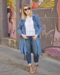Denim Trench