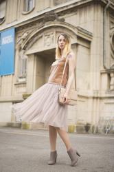 Street style ballerina