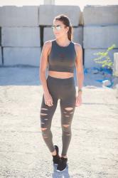Weekly Workout Routine: Deconstructed Leggings