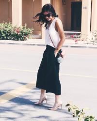 Carrying off culottes