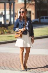 Jcrew Fit and Flare Skirt