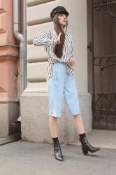 Light Blue Culottes