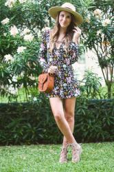 Floral Romper