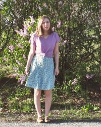 By the Lilac Bushes // Blogging Schedule