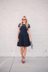 One Navy Dress, Five Different Outfits